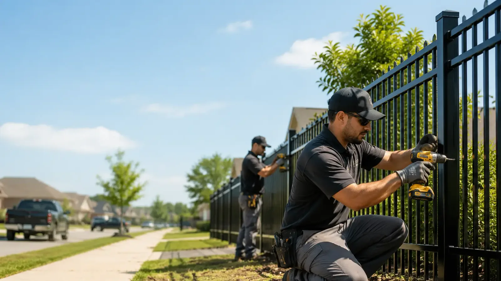 Metal Fence Installation in Jacksonville, NC